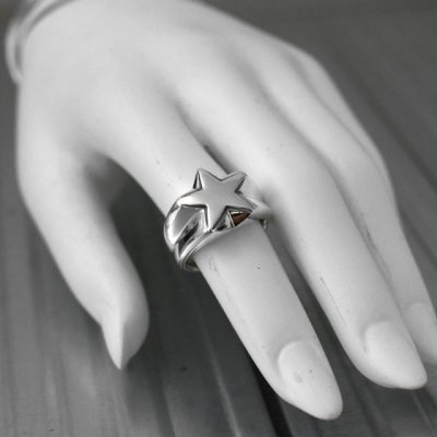 スター(星)デザイン シルバーリング / cooldust