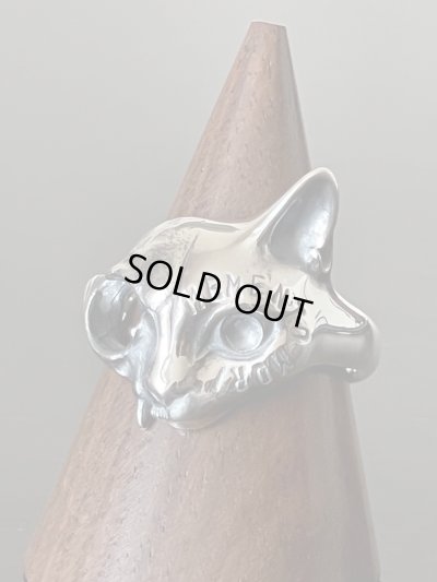 ガッシュ/【ネコ シルバーリング】メメント・モリ [Engraved type]｜gush（ガッシュ）
