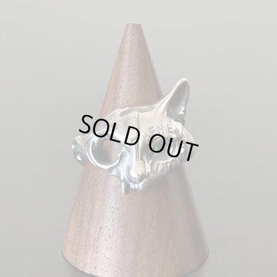 ガッシュ/【ネコ シルバーリング】メメント・モリ [Engraved type]｜gush（ガッシュ）