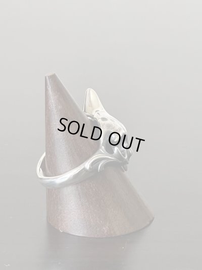 ガッシュ/【ネコ シルバーリング】メメント・モリ [Engraved type]｜gush（ガッシュ）