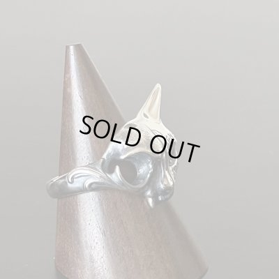 ガッシュ/【ネコ シルバーリング】メメント・モリ [Engraved type]｜gush（ガッシュ）