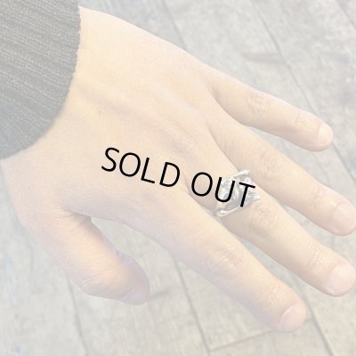 ガッシュ/【ネコ シルバーリング】絡みあう猫リング [タイプ1]｜gush（ガッシュ）