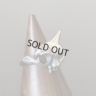 ガッシュ/【ネコ シルバーリング】メメント・モリ [Engraved type]｜gush（ガッシュ）