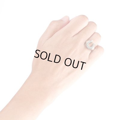 【馬蹄/星】ホースシュー スター リング（シルバー） /AQUA SILVER（アクアシルバー）