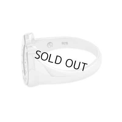 【馬蹄/星】ホースシュー スター リング（シルバー） /AQUA SILVER（アクアシルバー）