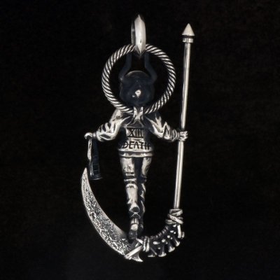 Astra Libio（アストラリバイオ）DEATH 死神 メンズ シルバーペンダント  silver925