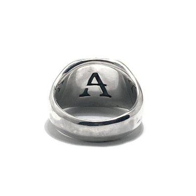 Astra Libio（アストラリバイオ）木目金 4A Ring シグネットリング メンズ シルバーリング  silver925