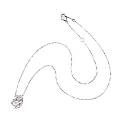 シナモロール サンリオキャラクターズ ダンシングストーン ネックレス シルバー SACI-N052RD