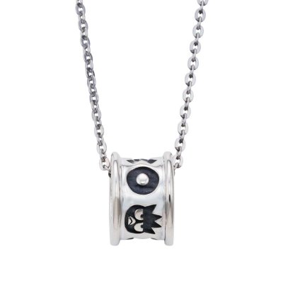 バッドばつ丸 30周年 サンリオキャラクターズ はぴだんぶい ネックレス シルバー SABB30-N001SV