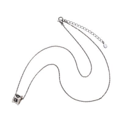 バッドばつ丸 30周年 サンリオキャラクターズ はぴだんぶい ネックレス シルバー SABB30-N001SV