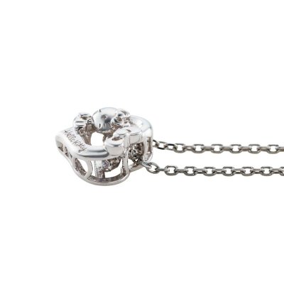 ハローキティ サンリオキャラクターズ ダンシングストーン ネックレス シルバー SAKT-N004RD