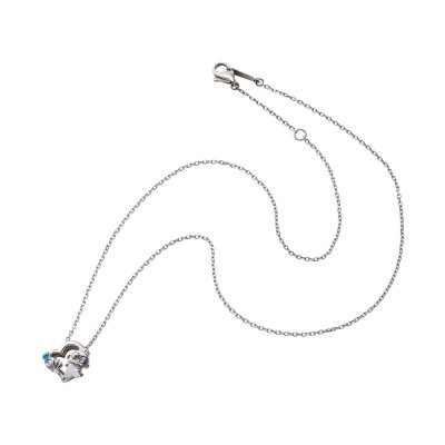 ハンギョドン サンリオキャラクターズ はぴだんぶい ネックレス シルバー SAHD-N001RD