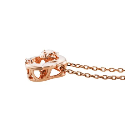 ハローキティ サンリオキャラクターズ ダンシングストーン ネックレス シルバー SAKT-N006PG