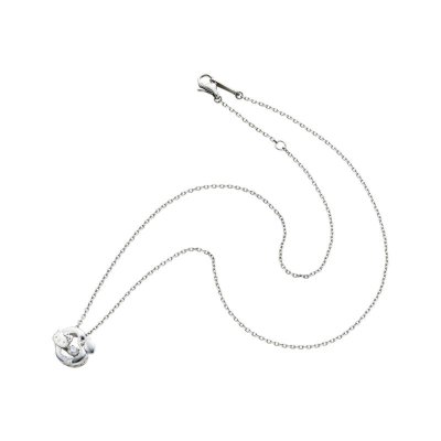 ハローキティ サンリオキャラクターズ ダンシングストーン ネックレス シルバー SAKT-N006RD