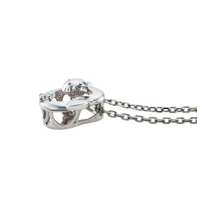 ハローキティ サンリオキャラクターズ ダンシングストーン ネックレス シルバー SAKT-N006RD