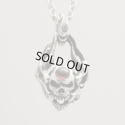 スカルペンダント/FIRE SKULL NO.2｜S.O.F