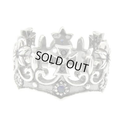 【クラウンリング】フローラルクラウンリング（ブラック）｜Artemis Classic/アルテミスクラシック