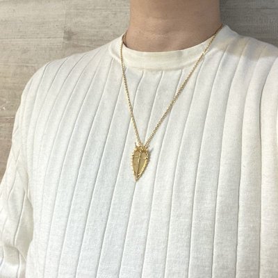 [アニメ巌窟王 公式グッズ]モンテクリスト伯爵 エンブレム シルバーネックレスGD 「Le Comte de“Monte Cristo”」/ アークシルバーアクセサリーズ