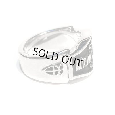 [アニメ巌窟王 公式グッズ] メッセージ シルバーリングSV「Attendre et espérer（待て、しかして希望せよ）」/ アークシルバーアクセサリーズ