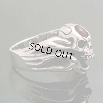 画像1: スカルリング/FIRE SKULL　No2｜S.O.F