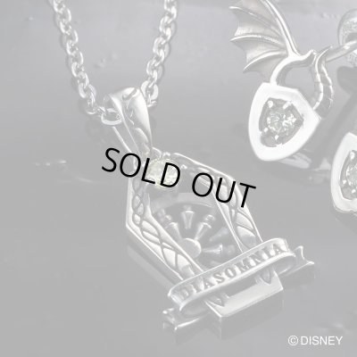【ツイステ グッズ】『ディズニー ツイステッドワンダーランド』グッズ「ディアソムニア寮」棺型 シルバーネックレス TWISTED-WONDERLAND マレウス・ドラコニア