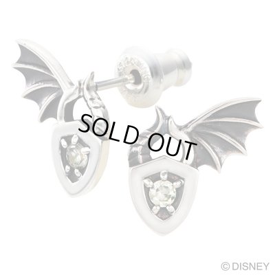 【ツイステ グッズ】『ディズニー ツイステッドワンダーランド』グッズ「ディアソムニア寮」シルバーピアス TWISTED-WONDERLAND マレウス・ドラコニア