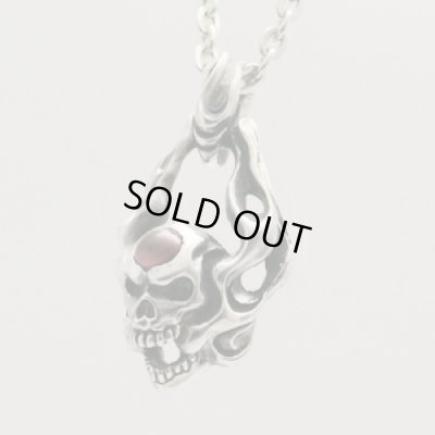 スカルペンダント/FIRE SKULL NO.2｜S.O.F