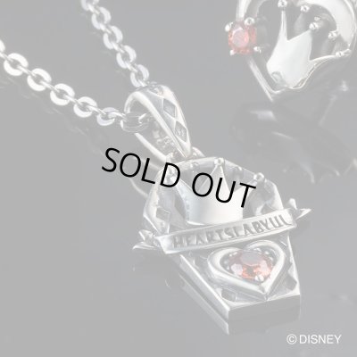 【ツイステ グッズ】『ディズニー ツイステッドワンダーランド』グッズ「ハーツラビュル寮」棺型 シルバーネックレス TWISTED-WONDERLAND リドル・ローズハート