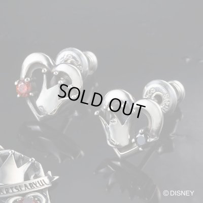 【ツイステ グッズ】『ディズニー ツイステッドワンダーランド』グッズ「ハーツラビュル寮」シルバーピアス TWISTED-WONDERLAND リドル・ローズハート