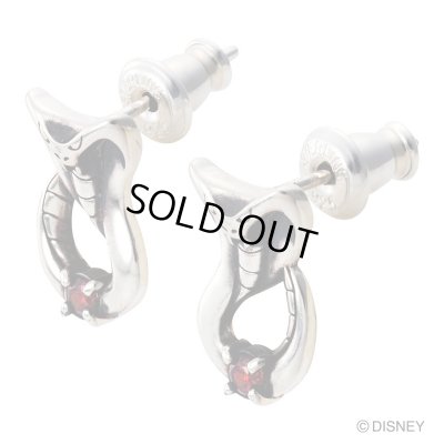 【ツイステ グッズ】『ディズニー ツイステッドワンダーランド』グッズ「スカラビア寮」シルバーピアス TWISTED-WONDERLAND