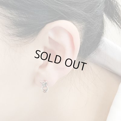 【ツイステ グッズ】『ディズニー ツイステッドワンダーランド』グッズ「スカラビア寮」シルバーピアス TWISTED-WONDERLAND