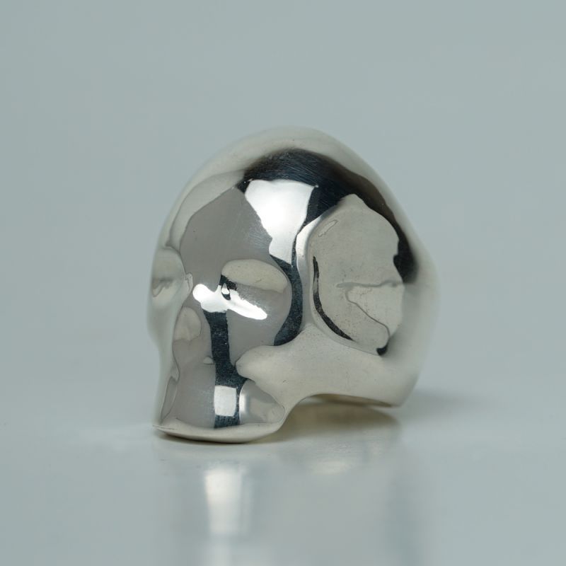 アークシルバーアクセサリーズ/スカルリング/silhouette skull ring [silver] シルバーリング