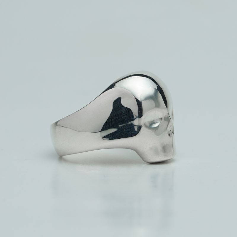 アークシルバーアクセサリーズ/スカルリング/silhouette skull small ring [silver]｜シルバーアクセサリー通販Ark  secret base web shop