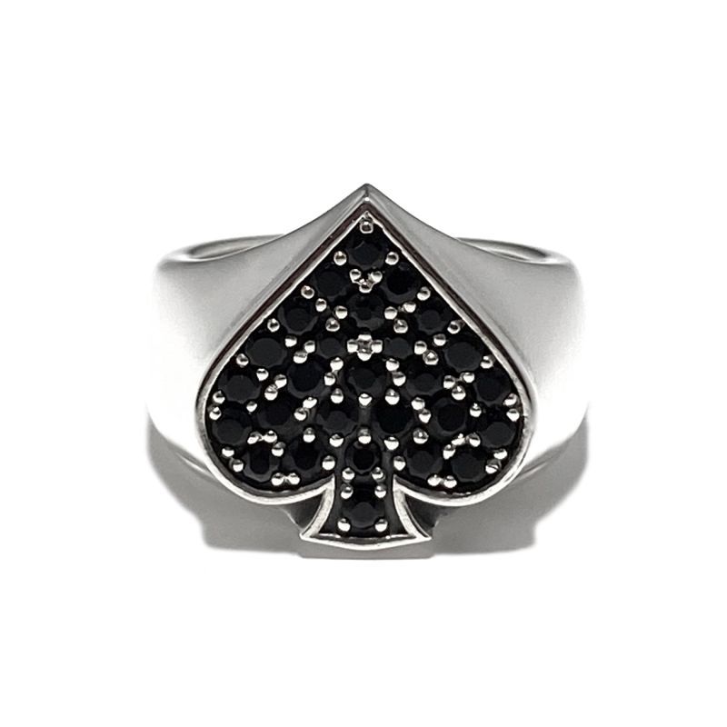 Ark silver の spade ring