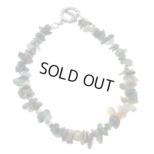 画像1: アークシルバーアクセサリーズ/ペブルス インディアンアゲート ブレスレット