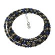 画像1: アークシルバーアクセサリーズ/ノーブル ストーンブレスレット ロング  [オニキス×ラピスラズリ]