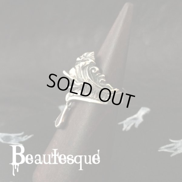 義眼のティアドロップリング｜ビュウテスク