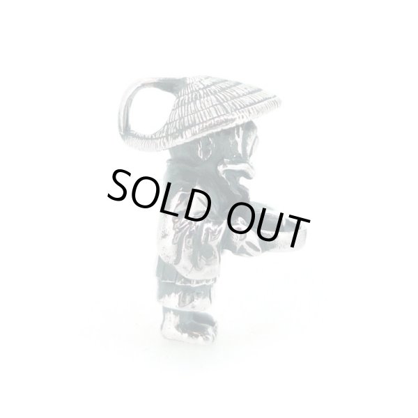 一つ目小僧 和風アクセサリー 銀風