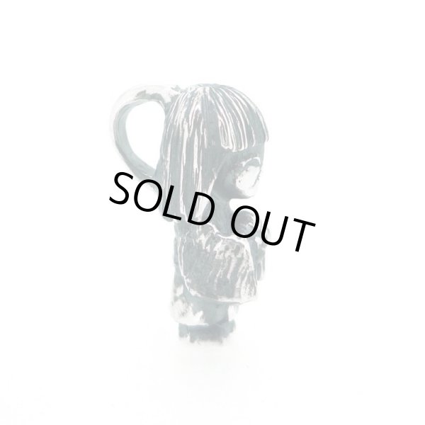 座敷わらしペンダント 和風アクセサリー 銀風