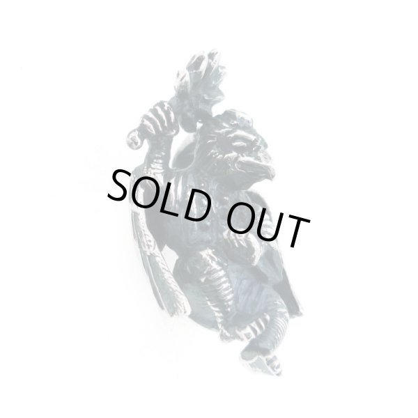 烏天狗ペンダント 和風アクセサリー 銀風