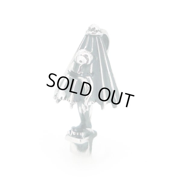 唐傘お化けペンダント 和風アクセサリー 銀風