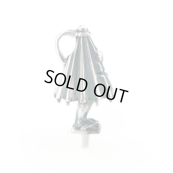 唐傘お化けペンダント 和風アクセサリー 銀風