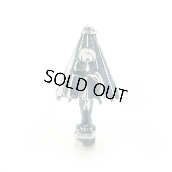 唐傘お化けペンダント 和風アクセサリー 銀風