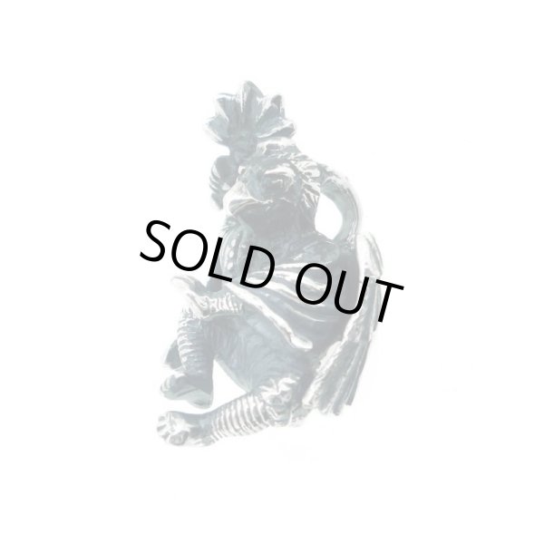 烏天狗ペンダント 和風アクセサリー 銀風