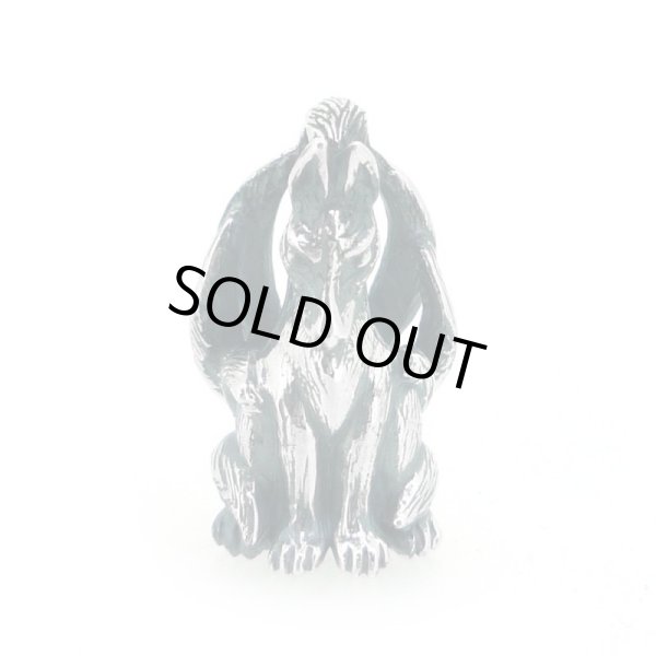 九尾の狐ペンダント 和風アクセサリー銀風