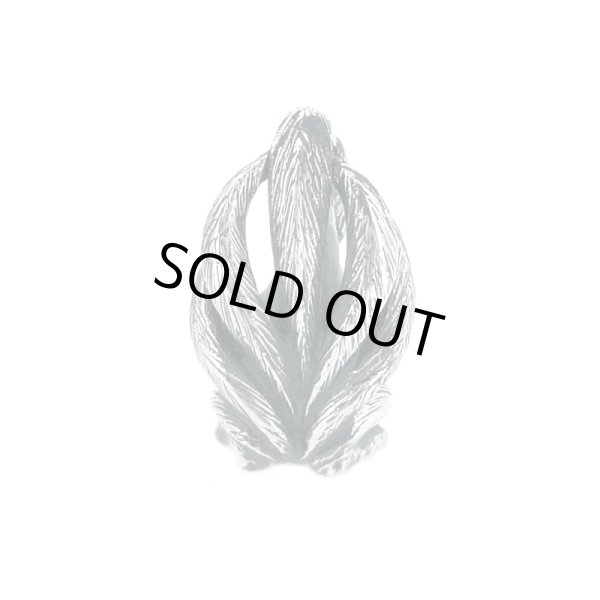 九尾の狐ペンダント 和風アクセサリー銀風