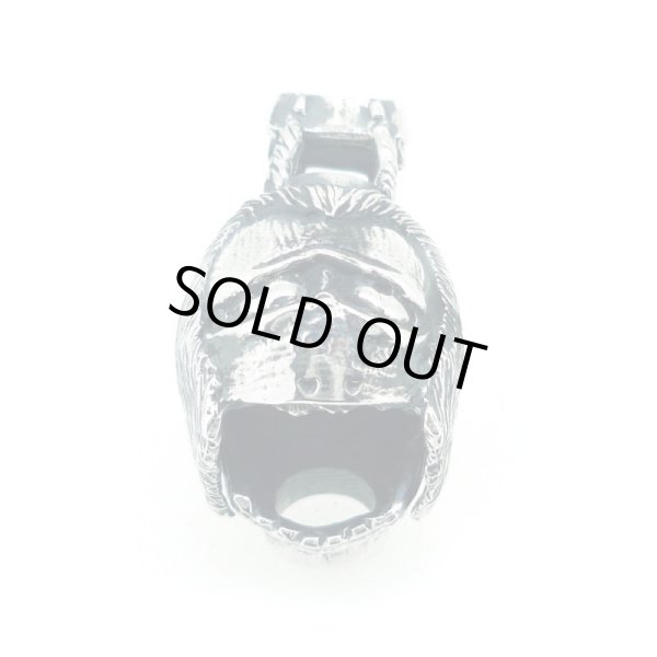 提灯お化けペンダント 和風アクセサリー 銀風