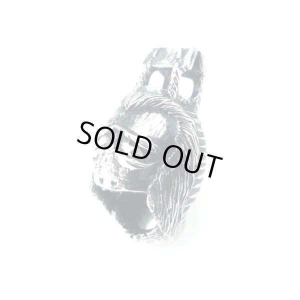 提灯お化けペンダント 和風アクセサリー 銀風