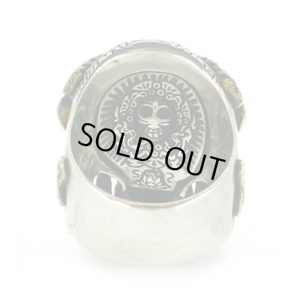[チベタンスカルリング] tibetan skull ring / BLIND RABBIT（ブラインドラビット）