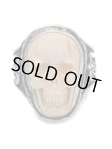 画像: リーダウニー/ラージスカルリング（マンモスアイボリー）｜Lee Downey